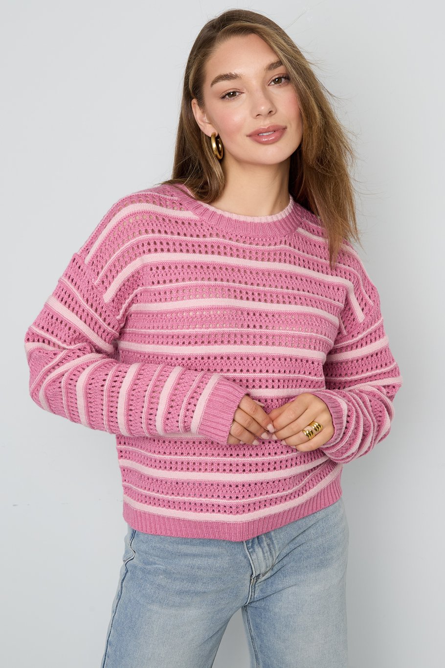 It-Sweater mit Streifen Bild10